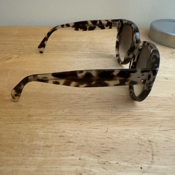 Celine Brown Oversized Cat-Eye Sunglasses